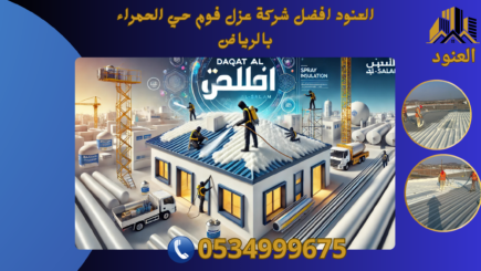 شركة عزل فوم حي الحمراء بالرياض